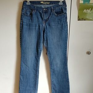Final week, Old Navy Sweetheart jeans 12 long